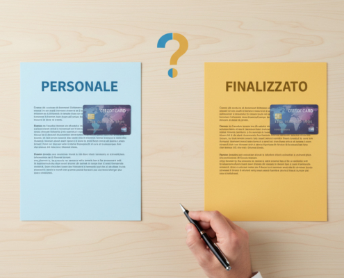 Prestito personale o finalizzato: confronta le due tipologie di finanziamento e scopri quale è più adatto alle tue esigenze.