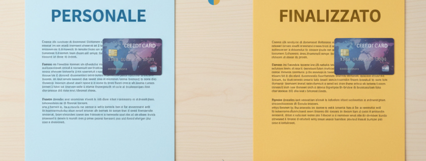 Prestito personale o finalizzato? Scopri la differenza 1 Prestito personale o finalizzato: confronta le due tipologie di finanziamento e scopri quale è più adatto alle tue esigenze.